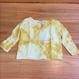 Tuchinda plant dyed cotton gauze shirt